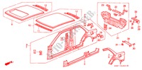 ALTERNADOR(3) para Honda CIVIC 1.6I 4 portas 5 velocidades manuais 1989