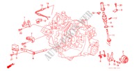 DESENGATE EMBRAIAGEM/ CARRETO VELOCIMETRO(4WD) para Honda CIVIC SHUTTLE 1.6I-4WD 5 portas 5 velocidades manuais 1988