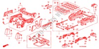 COMP. BANCO FR.(D.)('08 )(2) para Honda ODYSSEY EXL 5 portas automática de 5 velocidades 2010