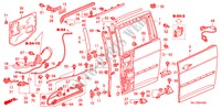 PAINEIS PORTA CORREDICA para Honda ODYSSEY EXI 5 portas automática de 5 velocidades 2010