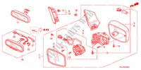 RETROVISOR para Honda ODYSSEY EXL 5 portas automática de 5 velocidades 2008