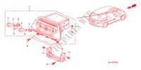 UNIDADE DE AUDIO para Honda ODYSSEY EXI 5 portas automática de 5 velocidades 2008