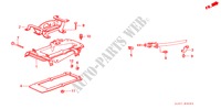 SUPORTE ALAVANICA SELECT.(AT) para Honda ACCORD EX 4 portas automática de 4 velocidades 1988