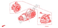 DIFERENCIAL TRASEIROSERVICO para Honda LEGEND LEGEND 4 portas automática de 5 velocidades 2010