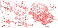 ESTAI DO ALTERNADOR para Honda LEGEND LEGEND 4 portas automática de 5 velocidades 2009