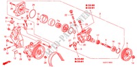 BOMBA DA DIRECAO MECANICA/ SUPORTE(1.7L) para Honda FR-V 1.7 5 portas 5 velocidades manuais 2005