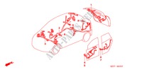 CABLAGEM(4) (D.) para Honda FR-V 1.8 SE 5 portas automática de 5 velocidades 2007