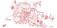 CAIXA EMBRAIAGEM(1.8L) para Honda FR-V 1.8 COMFORT LIFE/S 5 portas 6 velocidades manuais 2009