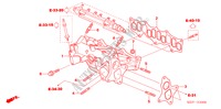 COLECTOR ADMISSAO(DIESEL) para Honda FR-V 2.2 SE-S 5 portas 6 velocidades manuais 2006
