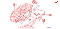 DESENGATE EMBRAIAGEM(2.0L) para Honda FR-V 2.0 COMFORT 5 portas 6 velocidades manuais 2005