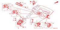 INTERRUPTOR(D.) para Honda FR-V 1.8 EX 5 portas automática de 5 velocidades 2009