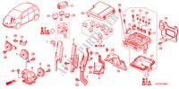 UNIDADE CONTROLO(COMPARTIMENTO MOTOR)(1.8L) (1) para Honda FR-V 1.8 EX 5 portas 6 velocidades manuais 2009