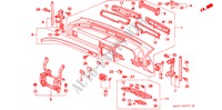 PAINEL INSTRUMENTOS(D.) para Honda CONCERTO 1.6I-16 5 portas automática de 4 velocidades 1993