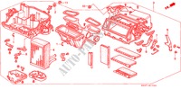 UNIDADE AQUECEDOR para Honda CONCERTO 1.6I-16 5 portas automática de 4 velocidades 1993