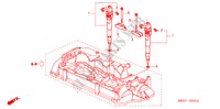 INJETOR para Honda CR-V DIESEL SE 5 portas 6 velocidades manuais 2005