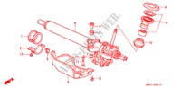 CAIXA DIRECCAO ASSISTIDA(2WS)(LH) para Honda ACCORD 2.0I 4 portas 5 velocidades manuais 1990