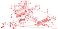 COMP. BANCO FR. (D.)(POTENCIA)(1) para Honda ACCORD 2.2I 4 portas 5 velocidades manuais 1992