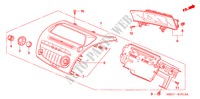 AUTO RADIO(D.)(1) para Honda CIVIC 2.2 S 5 portas 6 velocidades manuais 2008