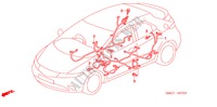 CABLAGEM(D.)(2) para Honda CIVIC 1.4 SE 5 portas 6 velocidades manuais 2008