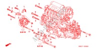 ESTAI DO ALTERNADOR(1.4L) para Honda CIVIC 1.4 BASE 5 portas transmissão inteligente 2006