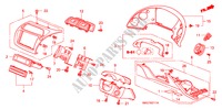 GUARNICAO PAINEL INSTRU.(D.)(LADO CONDUTOR) para Honda CIVIC 1.8 SE 5 portas transmissão inteligente 2008