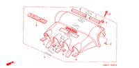 TAMPA MOTOR(1.4L) para Honda CIVIC 1.4 BASE 5 portas transmissão inteligente 2006