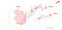 TUBO FLEXIVEL LAVA(D.)(DIESEL) para Honda CIVIC 2.2 S 5 portas 6 velocidades manuais 2006