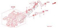 TUBO FLEXIVEL LAVA(LH)(1.4L) para Honda CIVIC 1.4 BASE 5 portas 6 velocidades manuais 2008