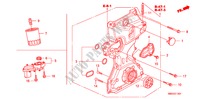 BOMBA OLEO(1.8L) para Honda CIVIC 1.8 EXECUTIVE 5 portas 6 velocidades manuais 2009