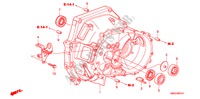 CAIXA EMBRAIAGEM(1.8L) para Honda CIVIC 1.8 EXECUTIVE 5 portas 6 velocidades manuais 2009