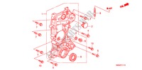 CORPO CORRENTE(1.4L) para Honda CIVIC 1.4 SPORT 5 portas transmissão inteligente 2010