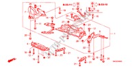 ESTRUTURA SECUNDARIA DIANTEIRA para Honda CIVIC 1.8 EXECUTIVE 5 portas 6 velocidades manuais 2009