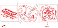 KIT JUNTAS(1.8L) para Honda CIVIC 1.8 EXECUTIVE 5 portas 6 velocidades manuais 2009