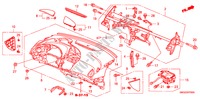PAINEL INSTRUMENTOS(LH) para Honda CIVIC 1.8 EXECUTIVE 5 portas 6 velocidades manuais 2009