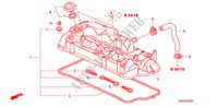 TAMPA CABECA MOTOR(DIESEL) para Honda CIVIC 2.2 GT 5 portas 6 velocidades manuais 2010