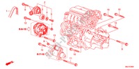 AUTO TENSOR(1.4L) para Honda CIVIC 1.4BASE 5 portas transmissão inteligente 2011
