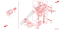 BOMBA OLEO(1.4L) para Honda CIVIC 1.4COMFORT 5 portas 6 velocidades manuais 2011