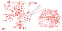 BRACO MUDANCAS/ALAVANCA MUDANCAS(1.4L)(1.8L) para Honda CIVIC 1.4SE 5 portas 6 velocidades manuais 2011