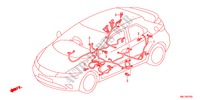 CABLAGEM(D.)(2) para Honda CIVIC 1.8S 5 portas automática de 5 velocidades 2011
