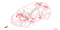 CABLAGEM(LH)(3) para Honda CIVIC 1.4GT 5 portas transmissão inteligente 2011