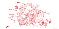 CAIXA EMBRAIAGEM(1.8L) para Honda CIVIC 1.8GT 5 portas 6 velocidades manuais 2011