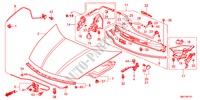 CAPOT MOTOR(D.) para Honda CIVIC 1.4GT 5 portas transmissão inteligente 2011