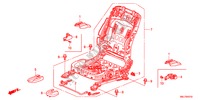 COMP. BANCO FR.(E.) para Honda CIVIC 1.4GT 5 portas transmissão inteligente 2011