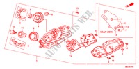 CONTROLO AQUECEDOR(D.) para Honda CIVIC 1.4SE 5 portas 6 velocidades manuais 2011