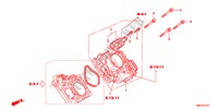 CORPO ACELERADOR(1.8L) para Honda CIVIC 1.8EXE   AUDIOLESS 5 portas automática de 5 velocidades 2011