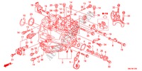 CORPO CAIXA VELOCIDADES(DIESEL) para Honda CIVIC 2.2SPORT 5 portas 6 velocidades manuais 2011