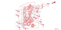 CORPO CORRENTE(1.4L) para Honda CIVIC 1.4SE 5 portas 6 velocidades manuais 2011