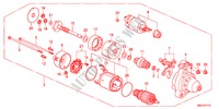MOTOR ARRANQUE(1.4L) para Honda CIVIC 1.4GT    AUDIOLESS 5 portas transmissão inteligente 2011