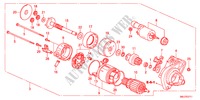 MOTOR ARRANQUE(1.8L) para Honda CIVIC 1.8ES 5 portas 6 velocidades manuais 2011