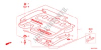 TAMPA MOTOR(DIESEL) para Honda CIVIC 2.2EXE 5 portas 6 velocidades manuais 2011